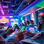Engaging online gaming scene showcasing players experiencing new88go.com casino games.