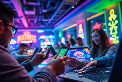 Engaging online gaming scene showcasing players experiencing new88go.com casino games.