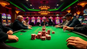 Engage in thrilling casino action at nhà cái max88 with high-stakes poker and vibrant slot machines.