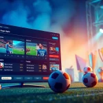 Discover joemadfan.com streaming platform interface with live football matches, showcasing interactive features and sports-themed elements.
