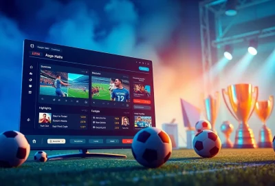 Discover joemadfan.com streaming platform interface with live football matches, showcasing interactive features and sports-themed elements.