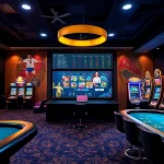 w88.nyc online casino interface featuring Baccarat, Blackjack, and vibrant games in a luxurious setting