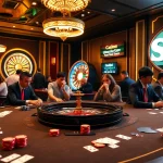 Exciting casino gameplay at S666 with vibrant tables and engaging players.