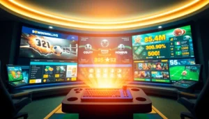 Engaging online gaming interface at 98winwin.live, showcasing sports betting and slot games.