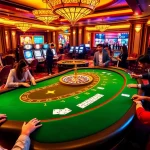 Experience thrilling casino action at uu88. com with vibrant poker games, captivating slot machines, and an exciting atmosphere.