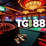 Experience thrilling gameplay at tg88 com with vibrant casino tables and exciting gambling action.