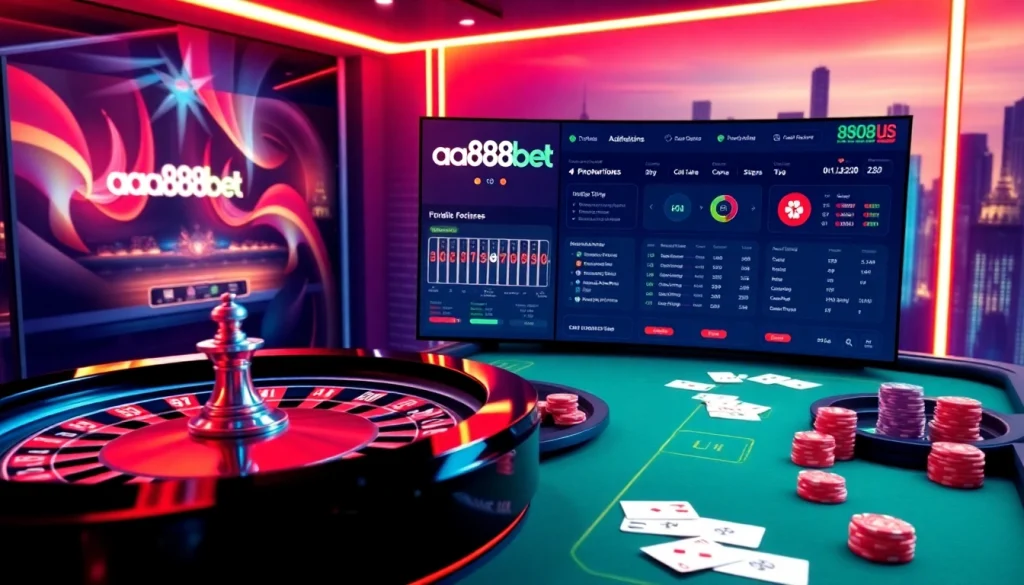 Experience the excitement of online gambling with aa888bet.us, featuring dynamic poker games and roulette.