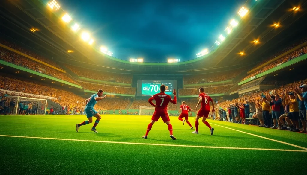 okwin tv live football match broadcast with excitement and vibrant atmosphere