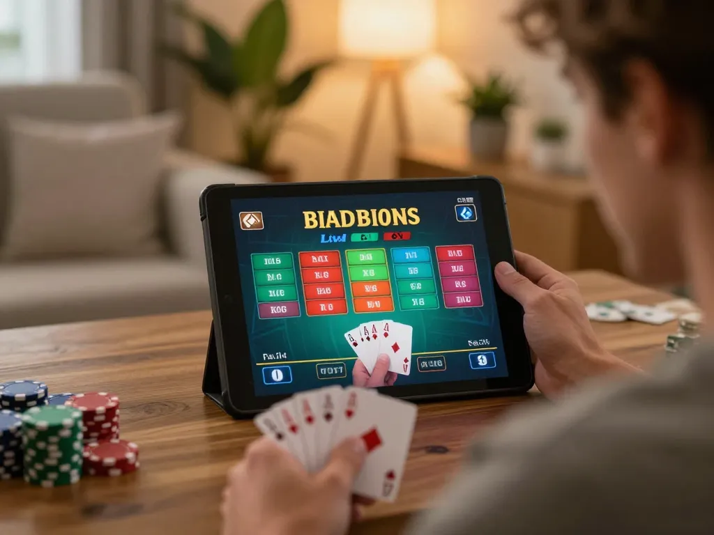 Engaging online blackjack gameplay on 33win33win, showcasing live dealer interaction.