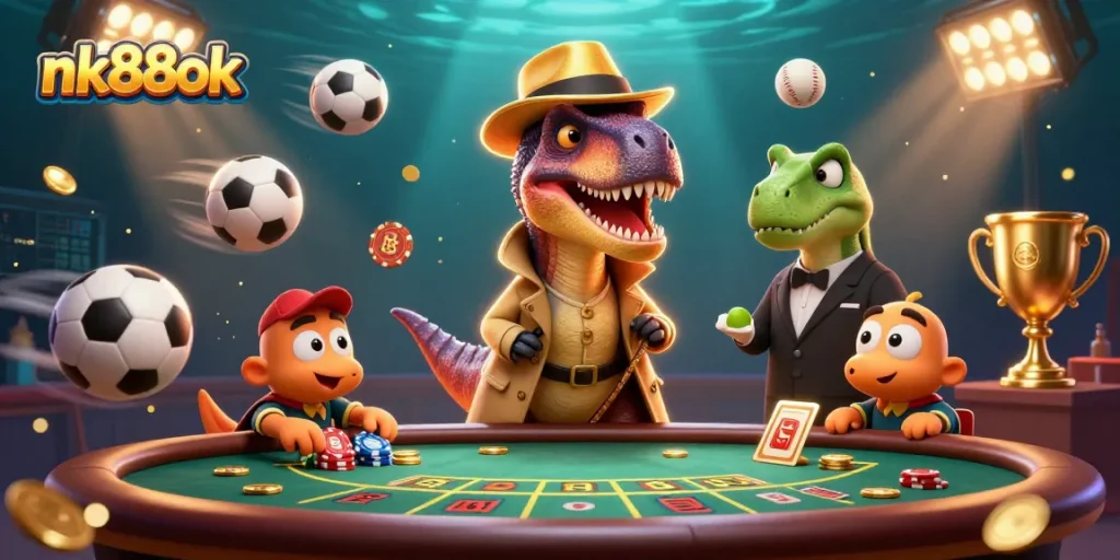 Join the action at nk88ok with a velociraptor card counter, stegosaurus pit boss, and compy pickpocketing chips.